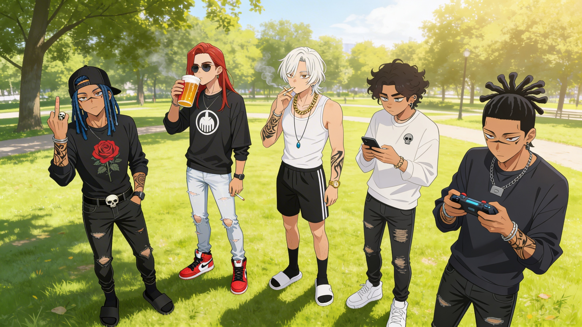 My OCs cross over event 🤗💀💯