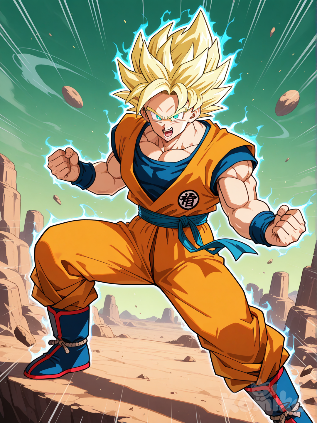 Son goku super sayajin