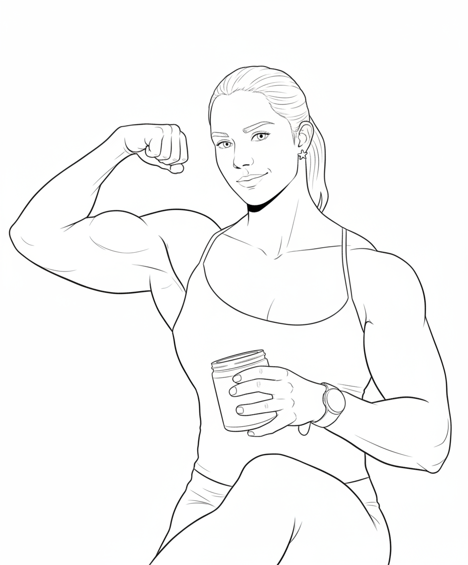 strong woman