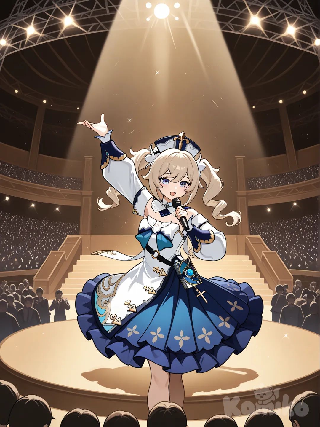 @Barbara_(Genshin_Impact)Dancing on stage