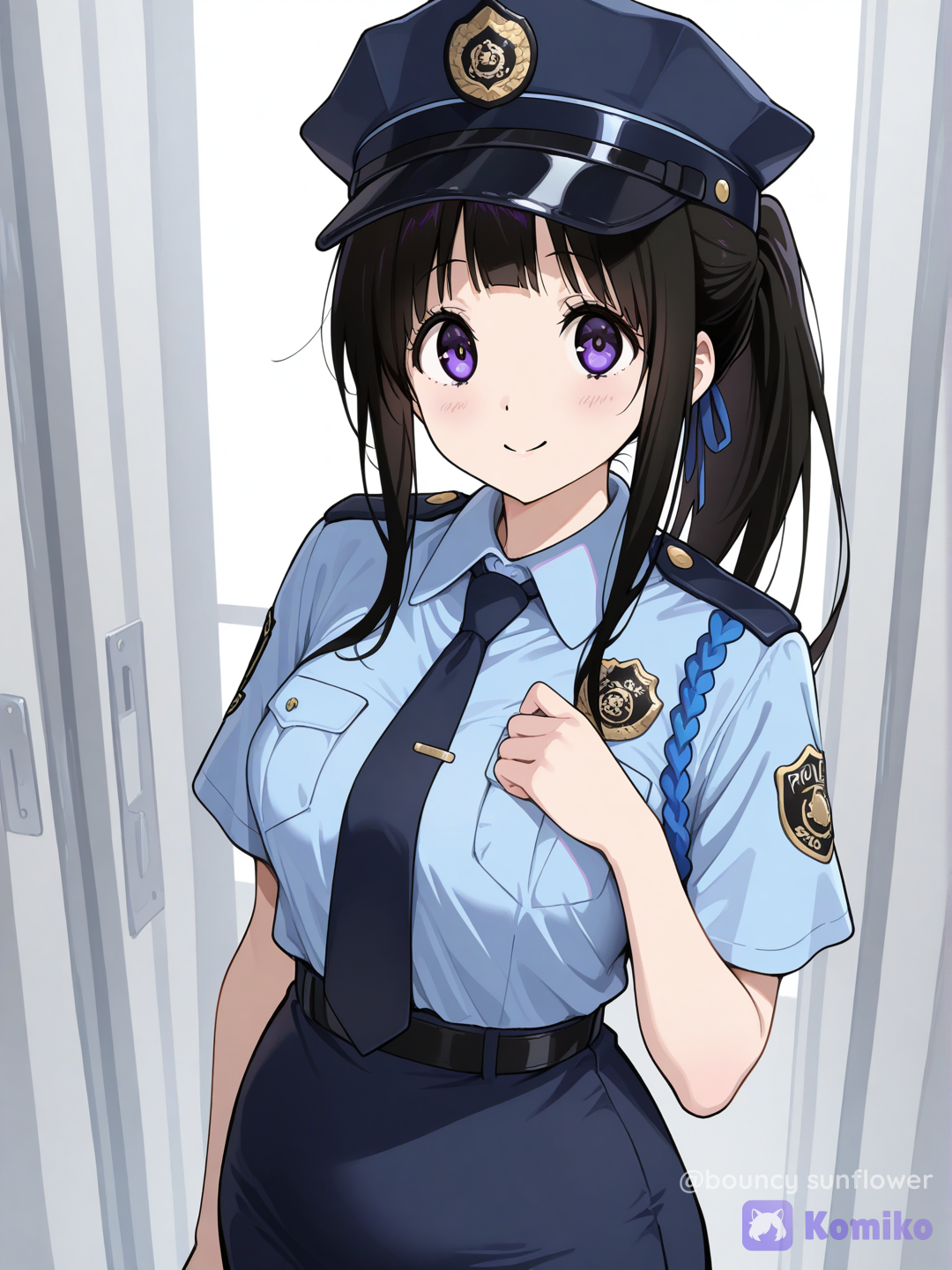 Chitanda Eru, police