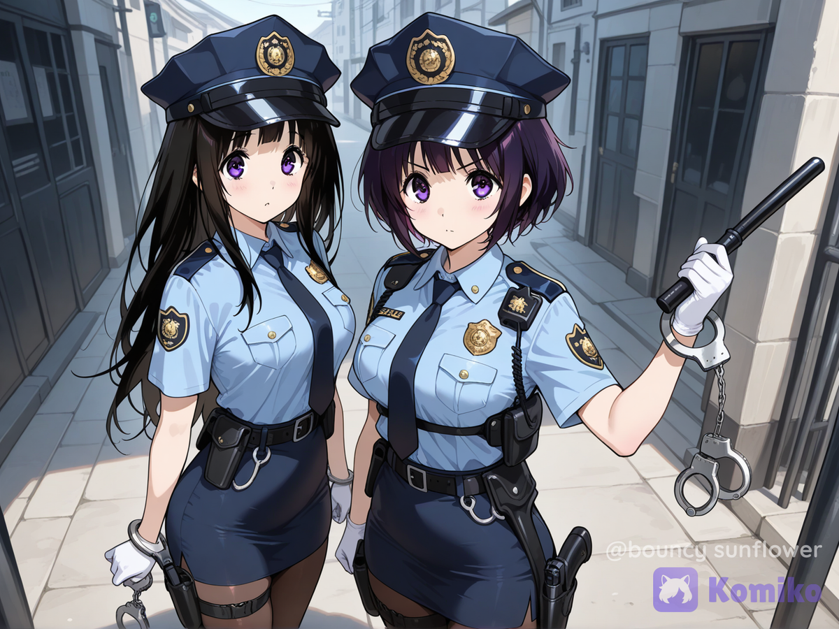 Chitanda Eru is Cop