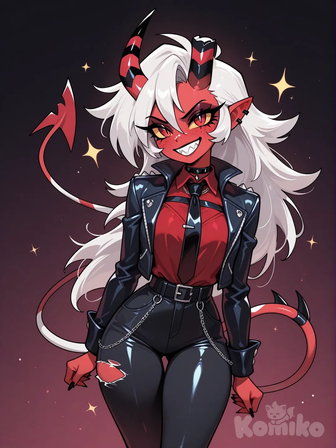 helluv the boss, Blitz as a girl