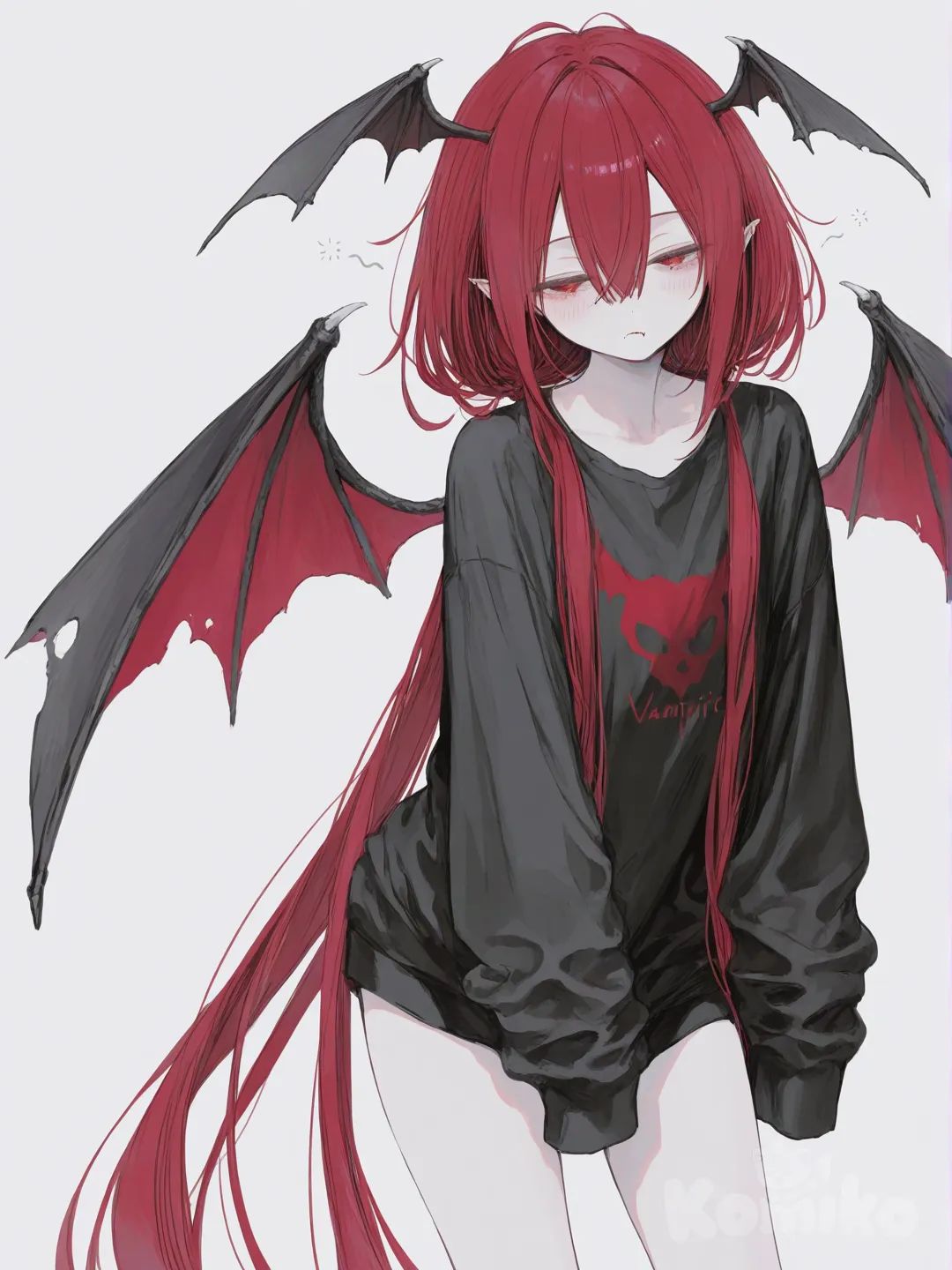 my new Vampire oc. comments?
