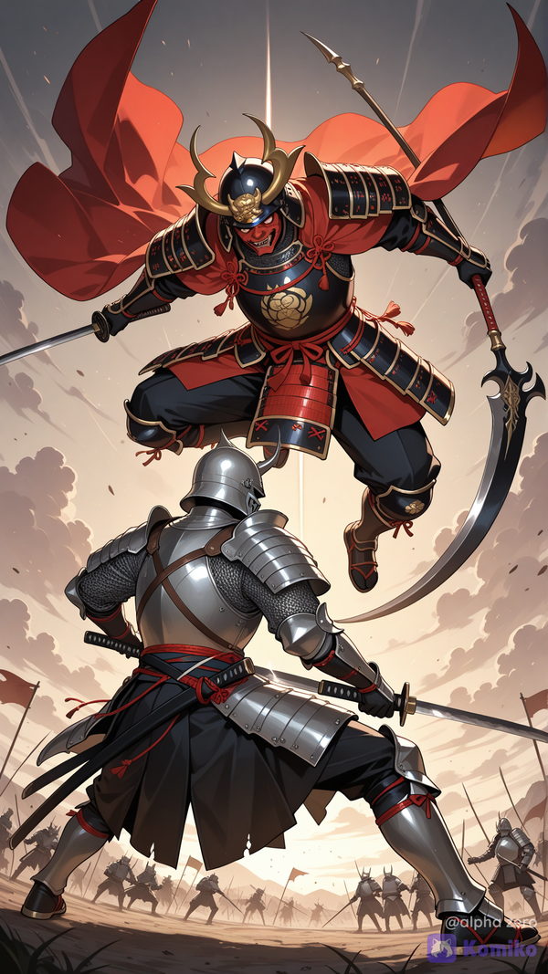 knight vs samurai