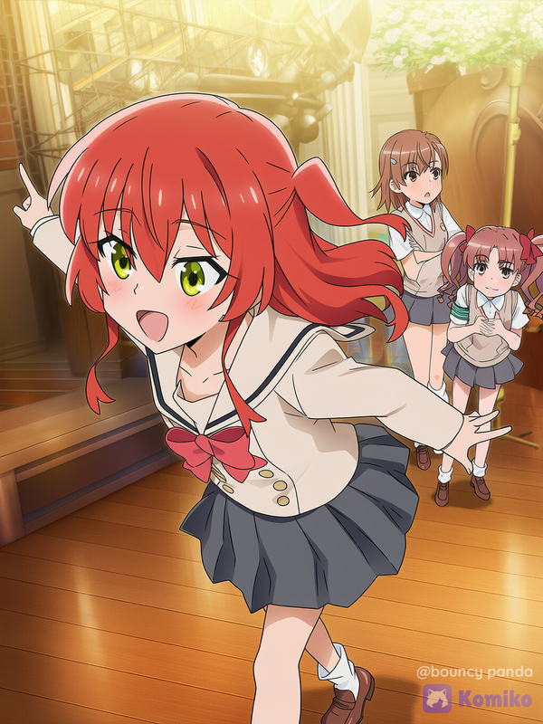 kita,  shirai and misaka