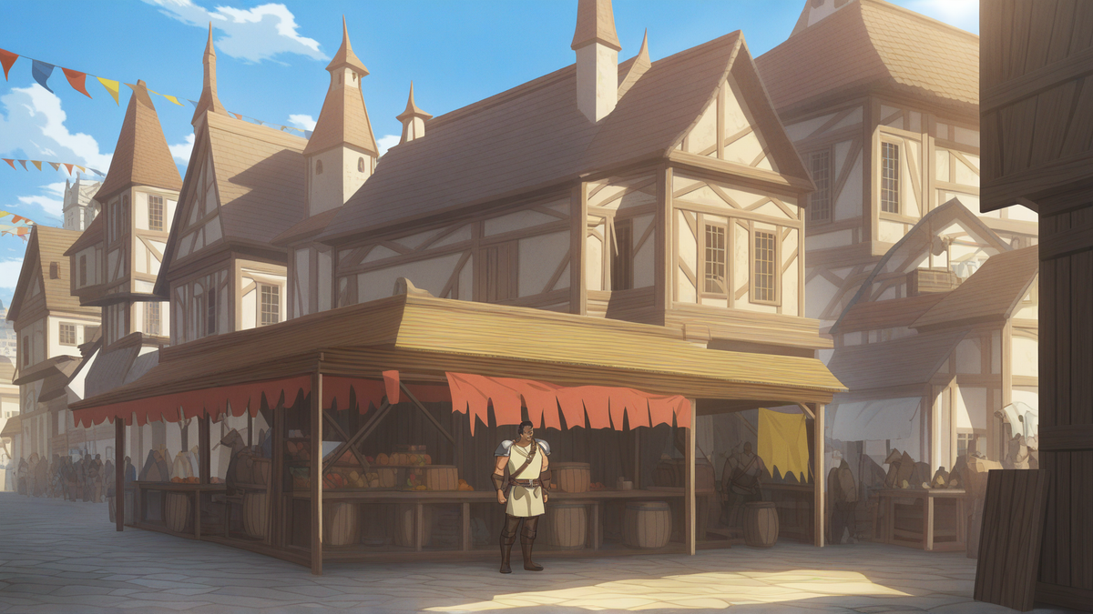 town sunrise