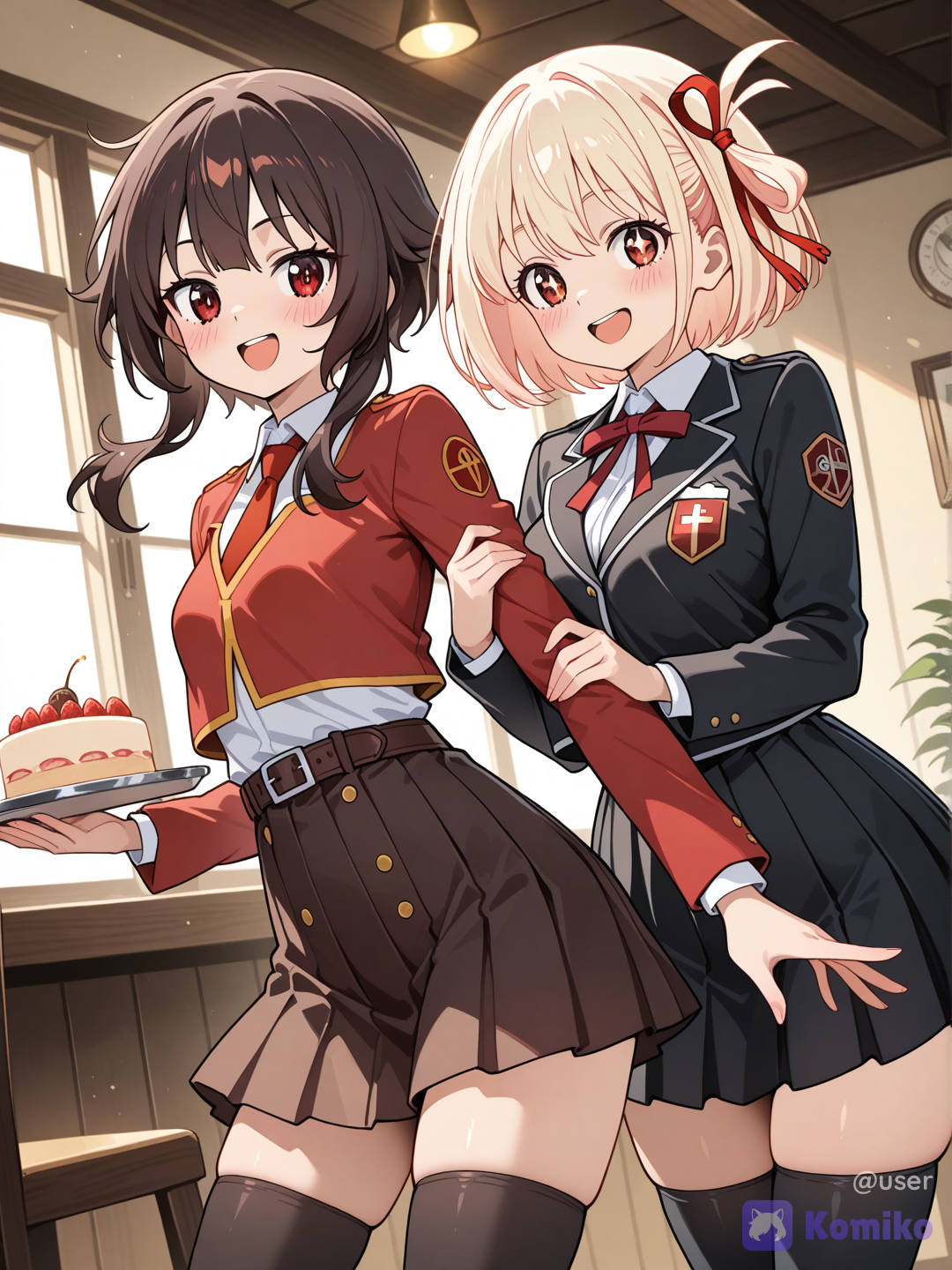 megumion y chisato