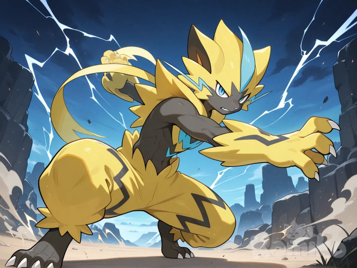 Mega zeraora Pokémon, pokemon