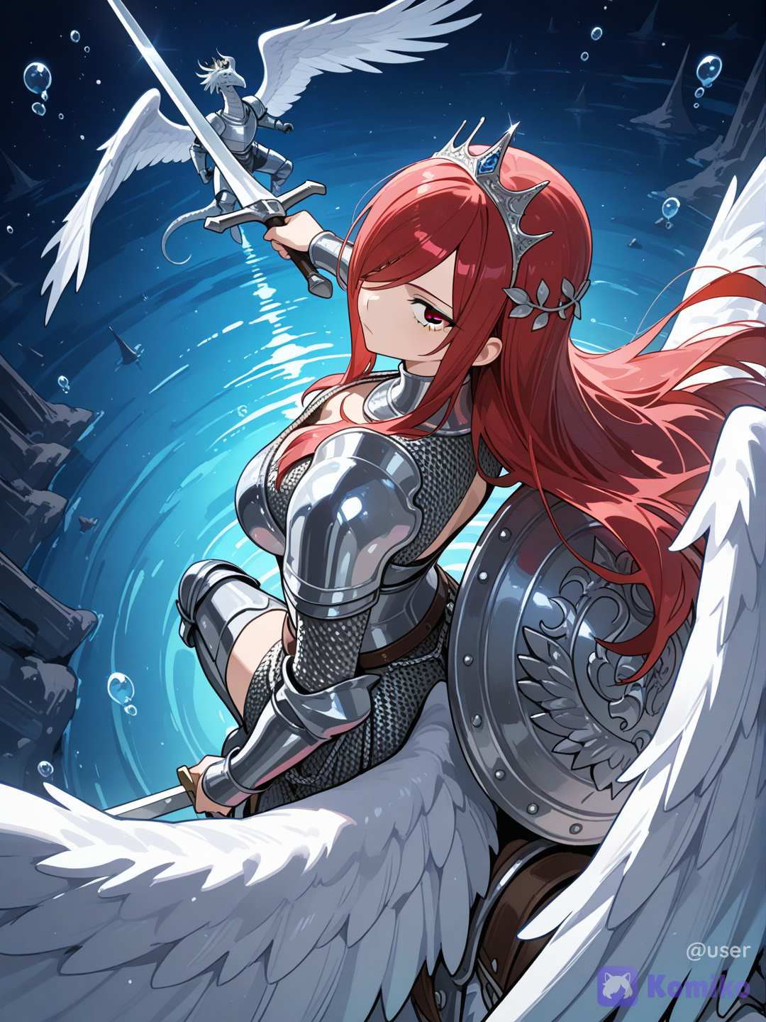 Erza scarlet fighting mode