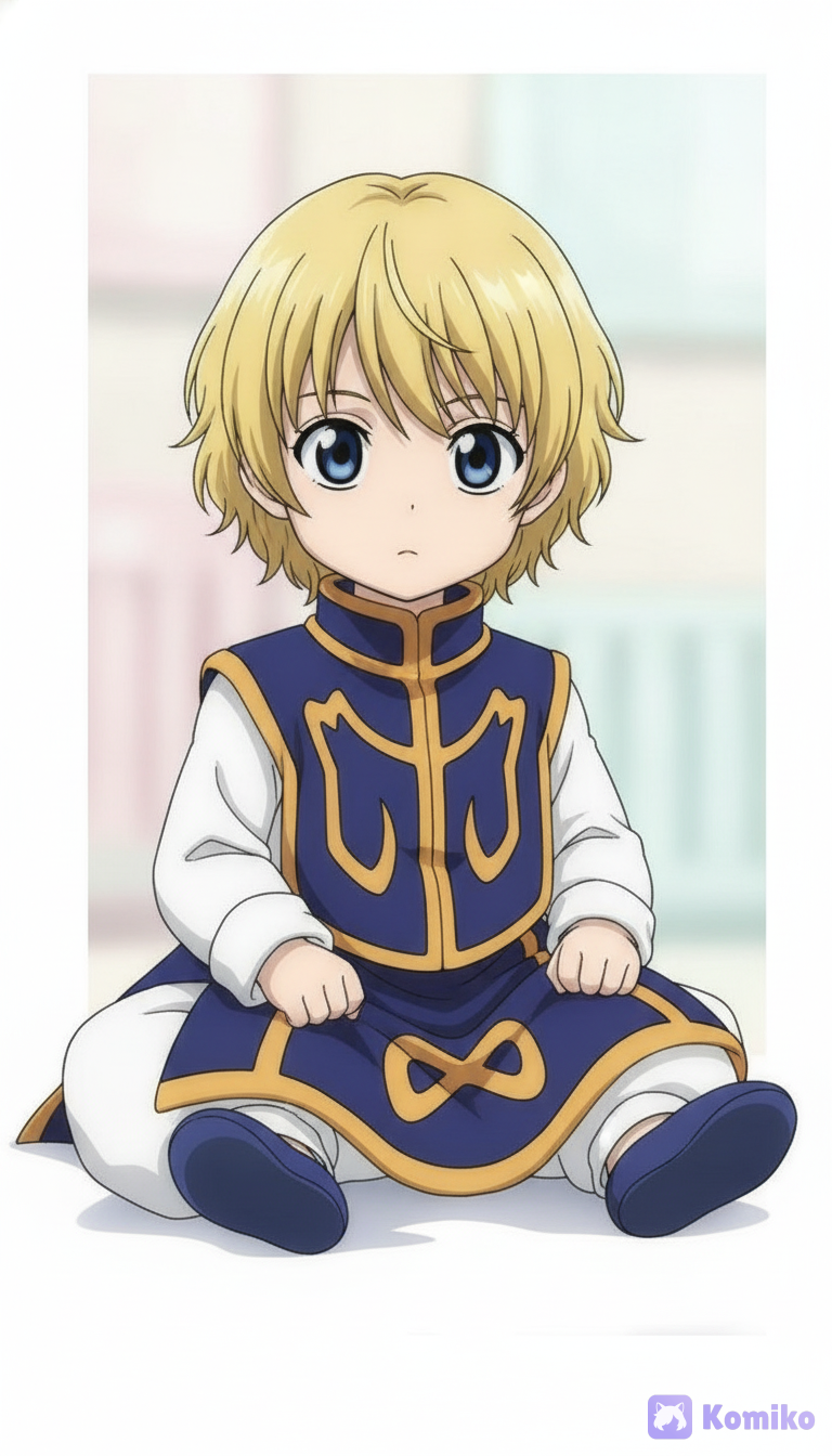 baby kurapika hunter x hunter