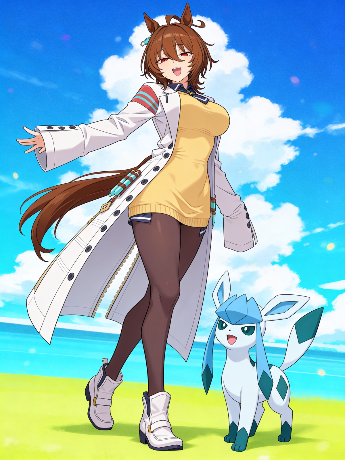 KomikoAnimeOP - Agnes Tachyon - Glaceon