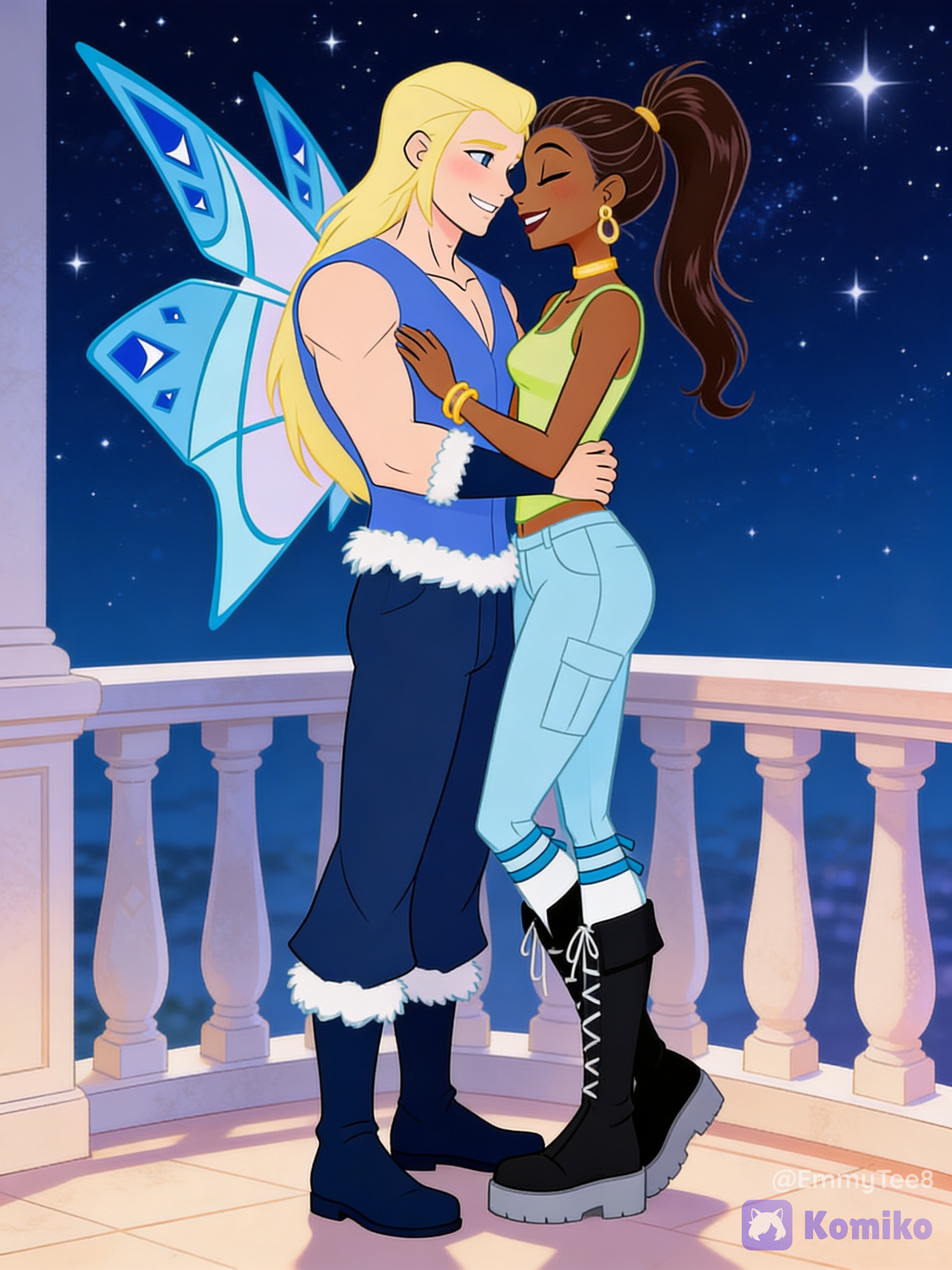 Kiran and Vesper together