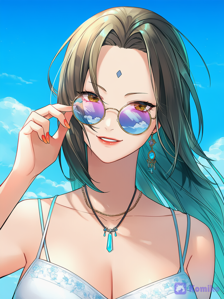 Tsunade on the beach