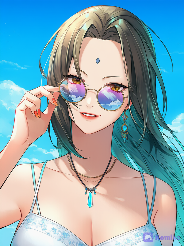 Tsunade on the beach