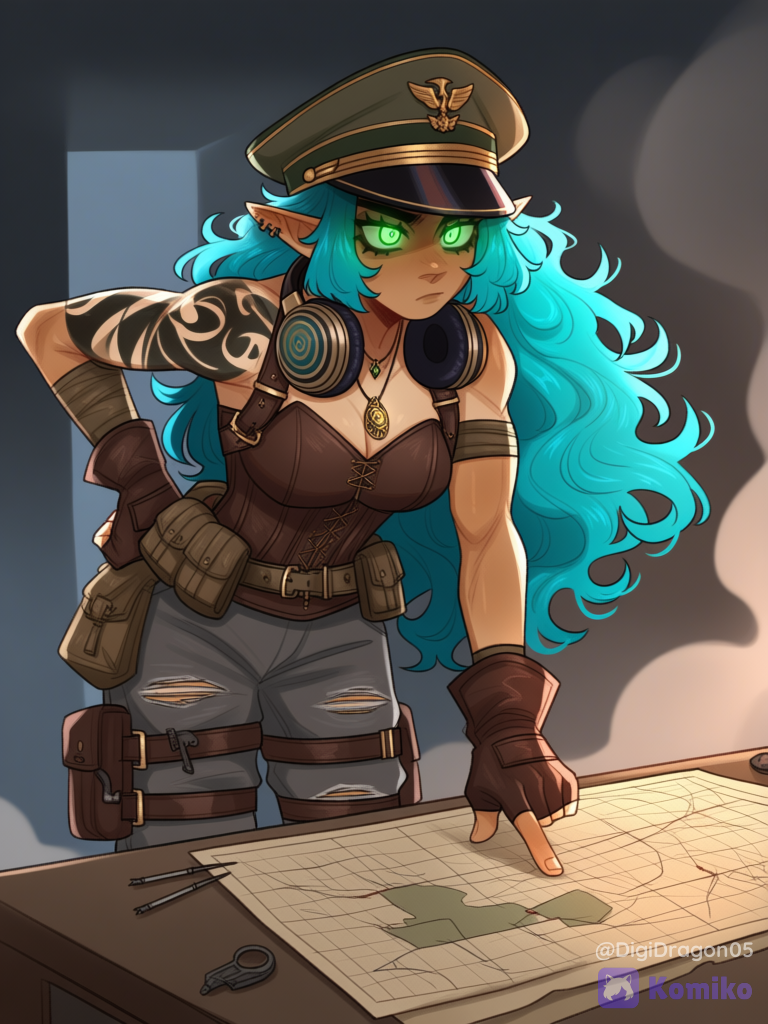 Army Commander and her Tiny Soldiers