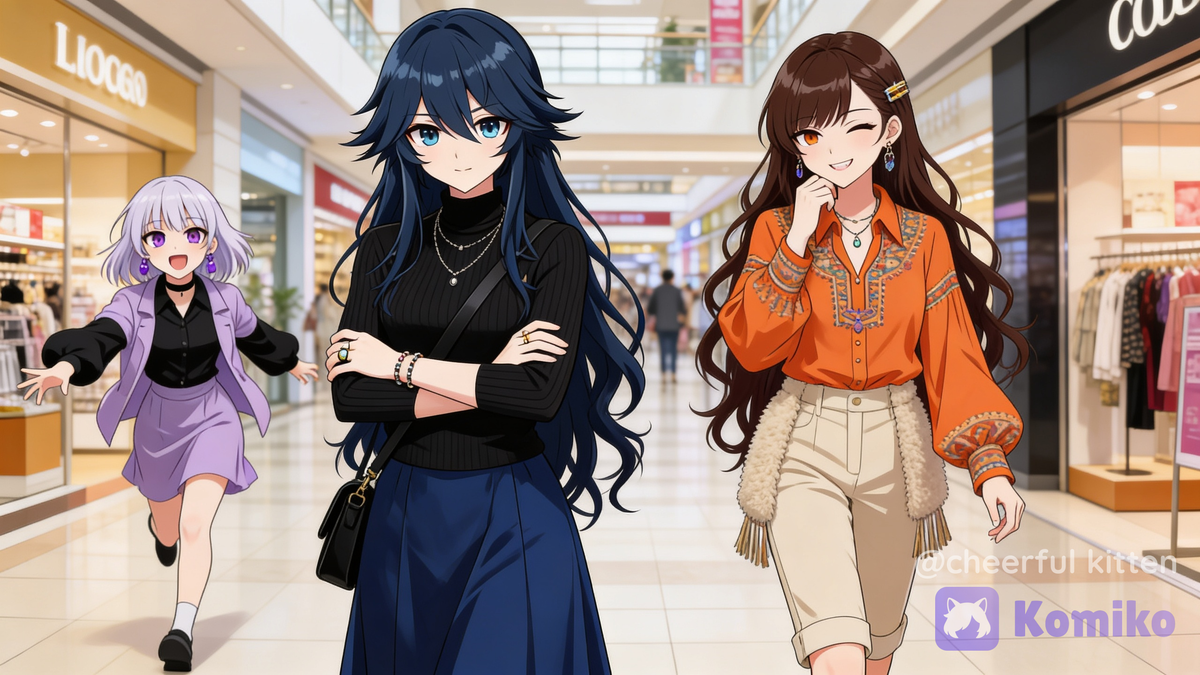 Nightmare Redding Girls At Shopping 