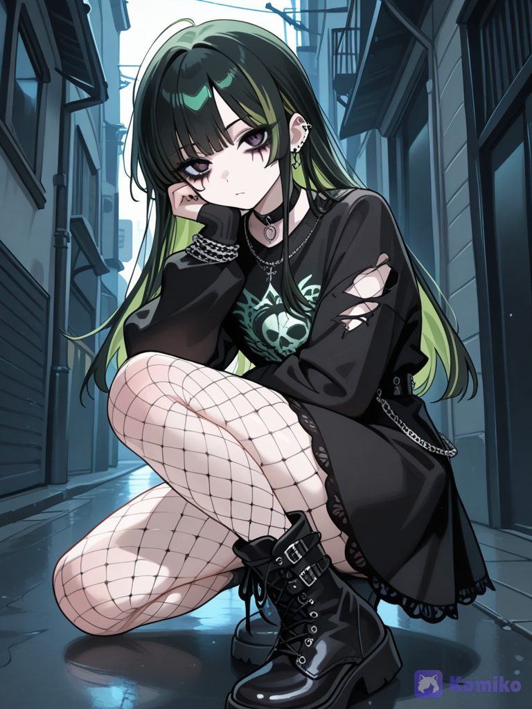 Goth 🖤💚