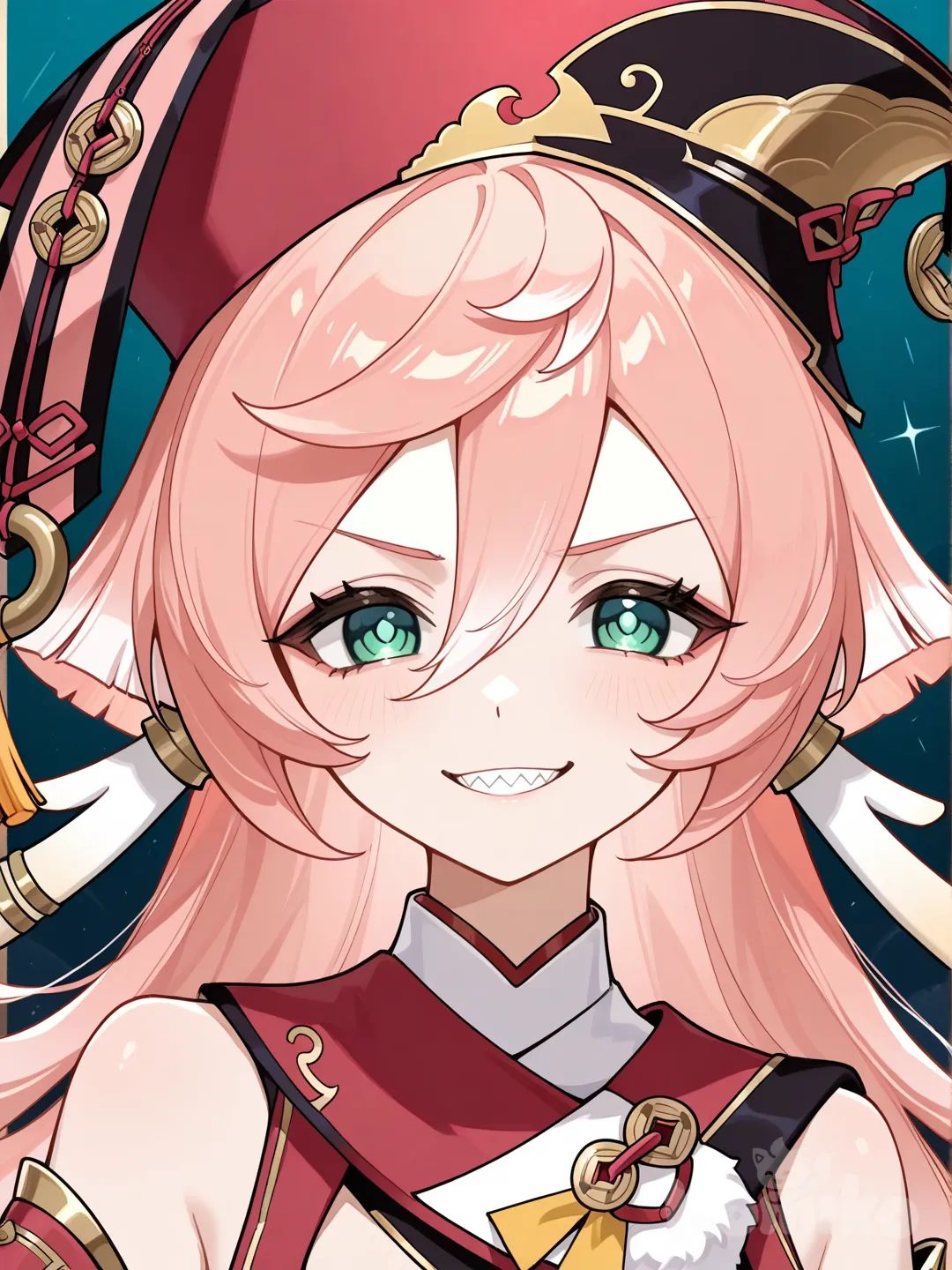 Yanfei closeup