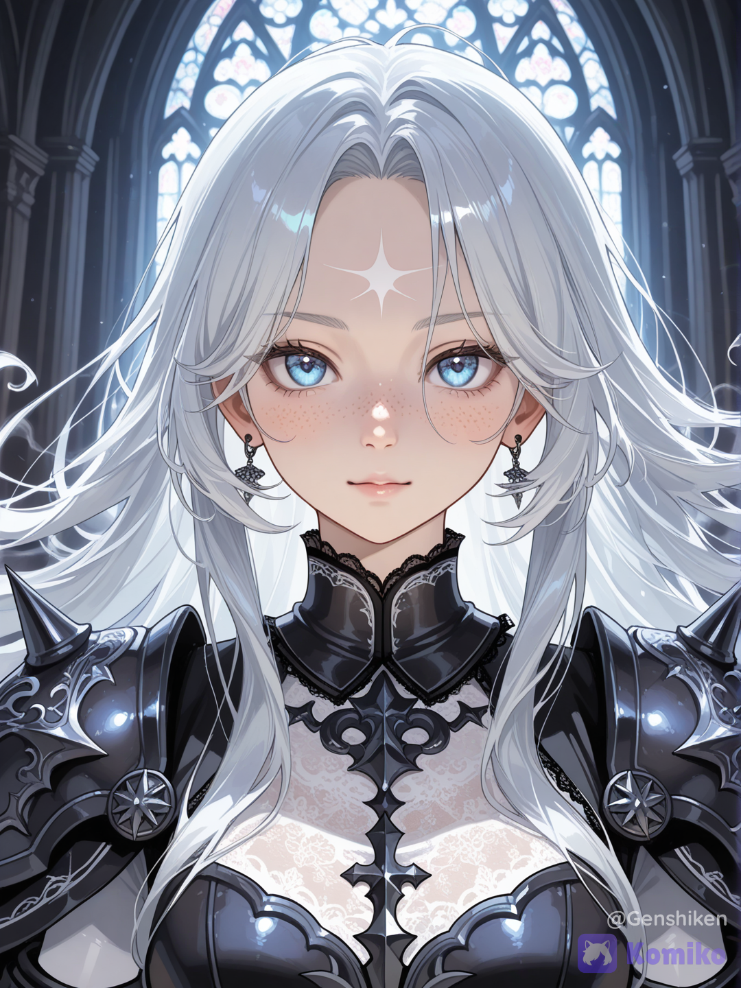 Silver hair 