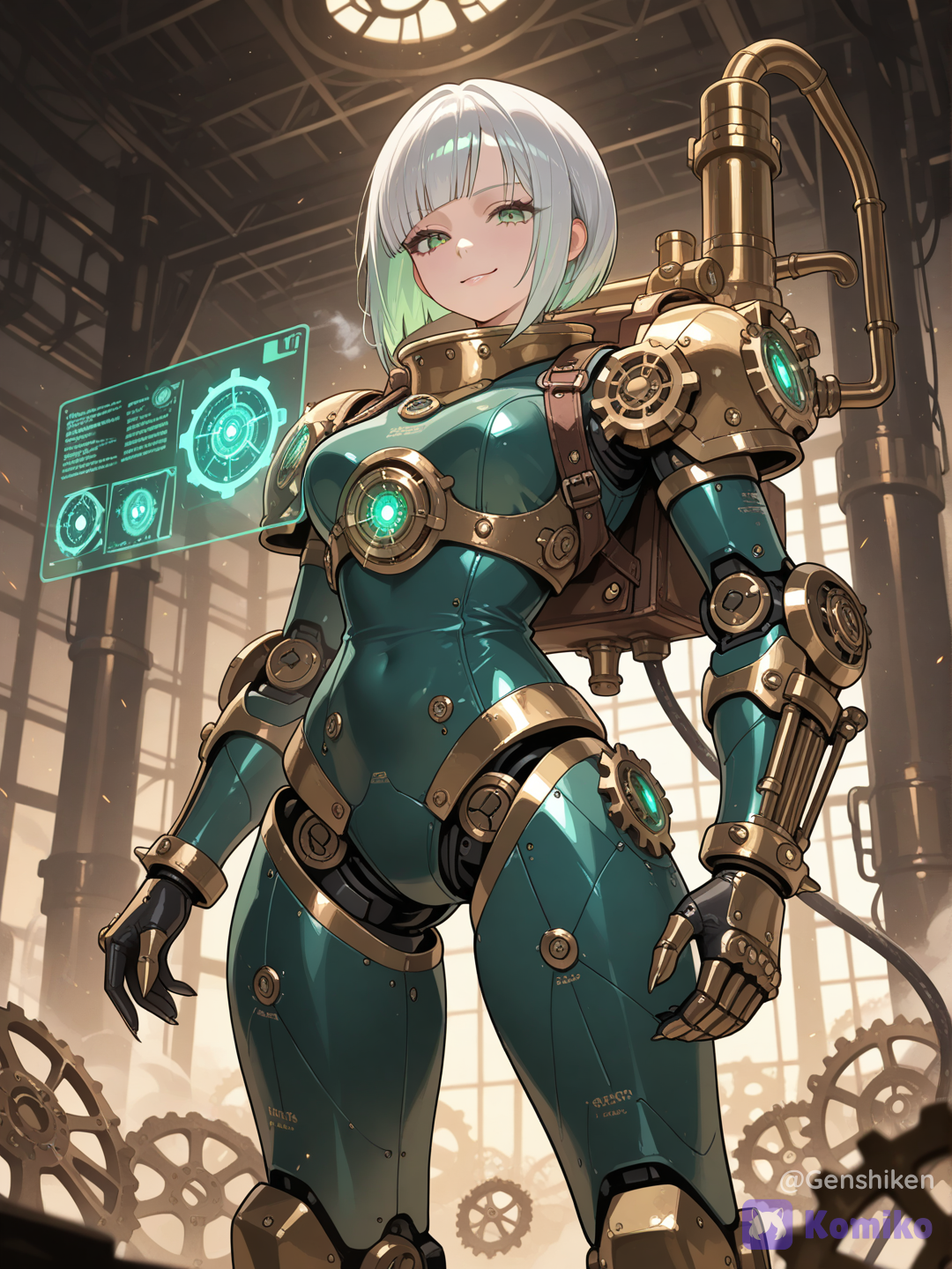 Post steampunk