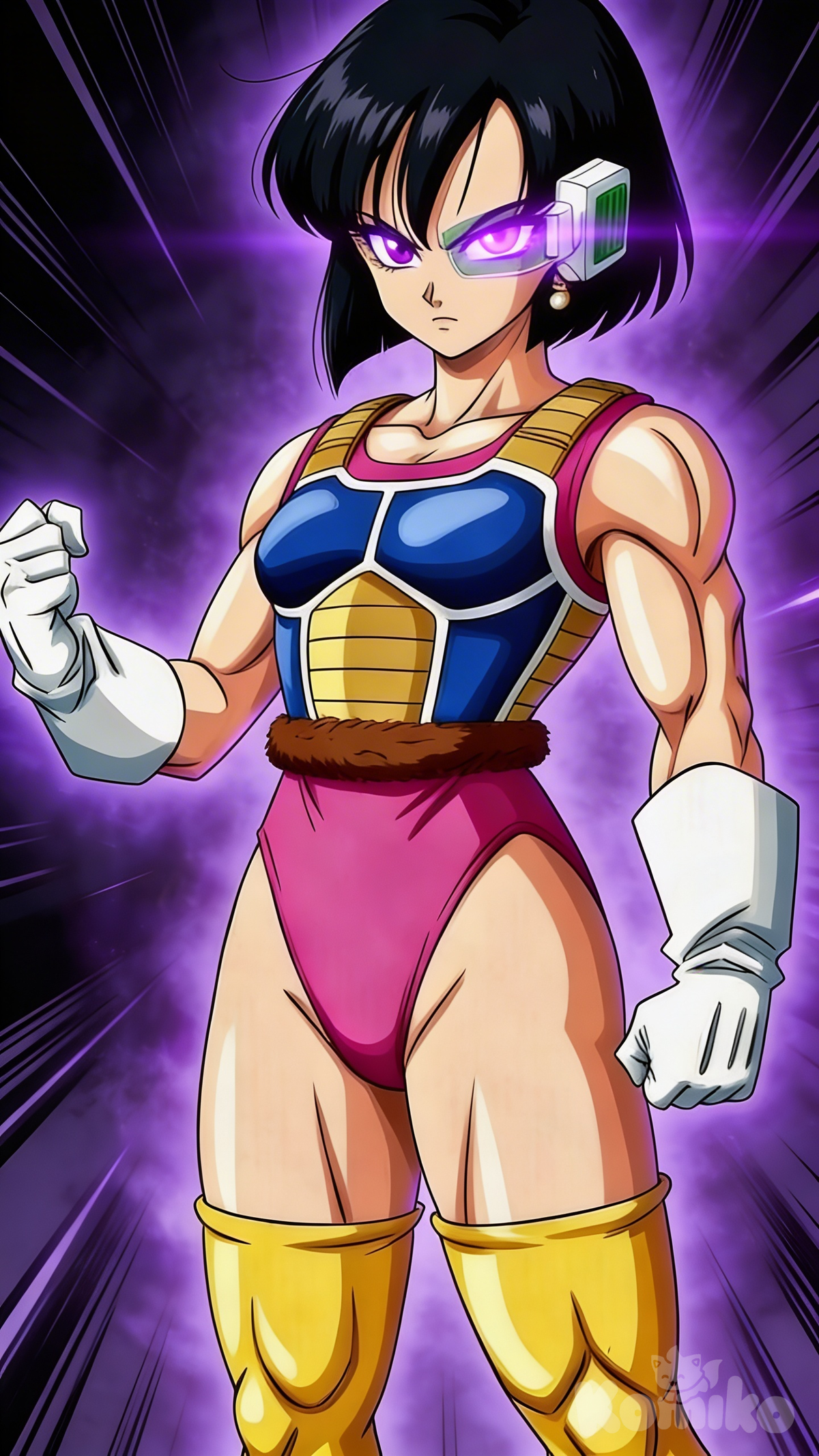A saiyajin com células de Freeza.