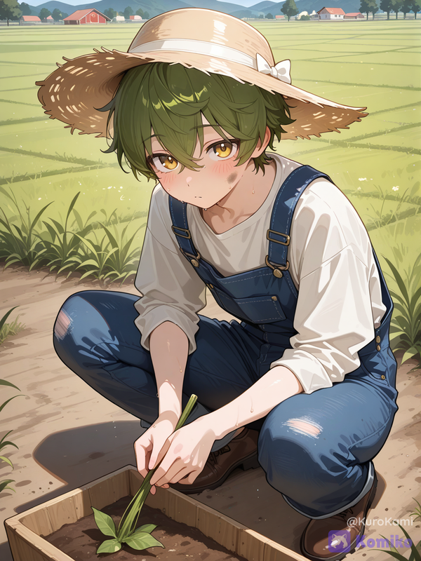 Hey, do you want to help a cute farmer?