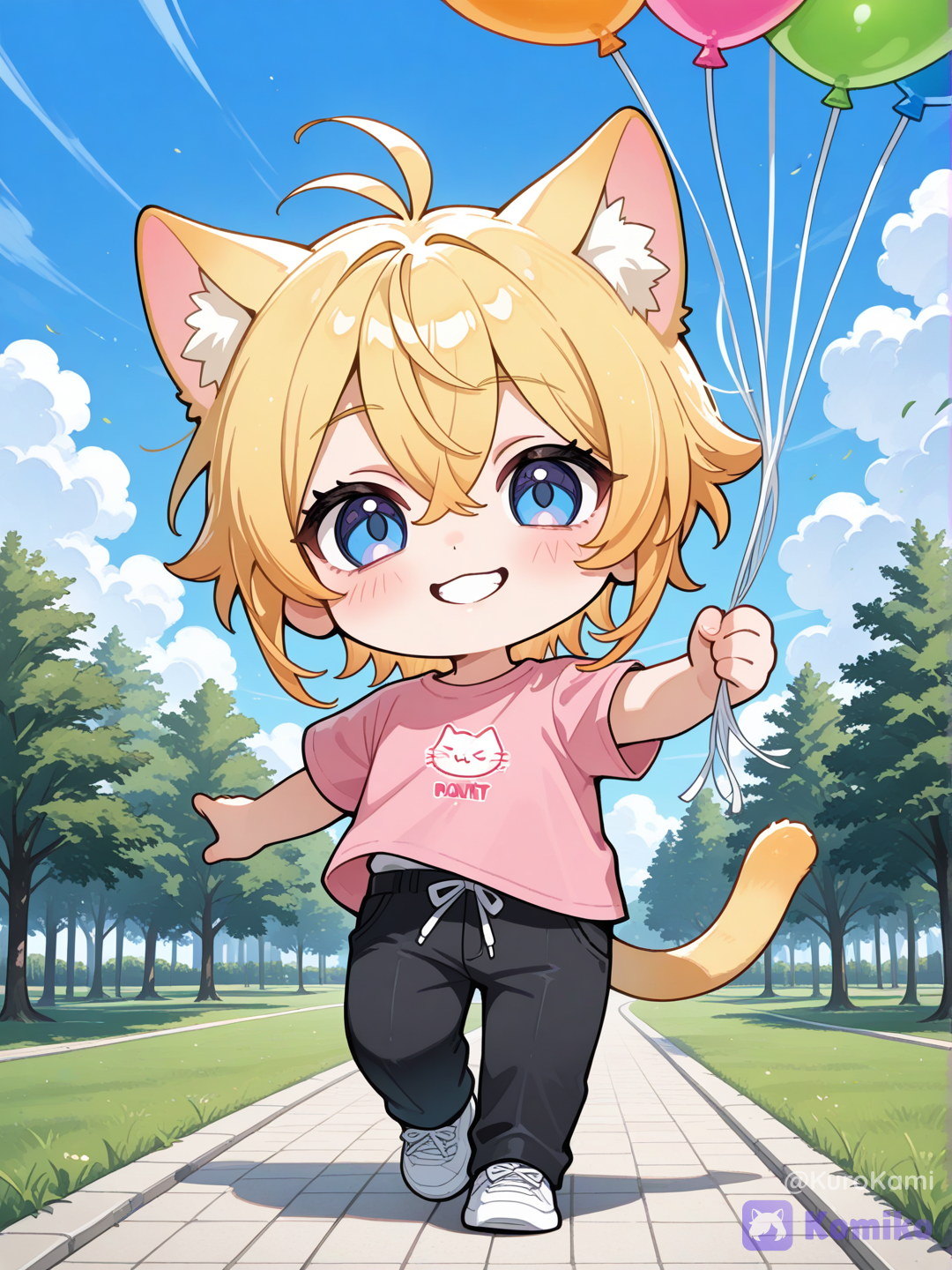 Chibi cat.