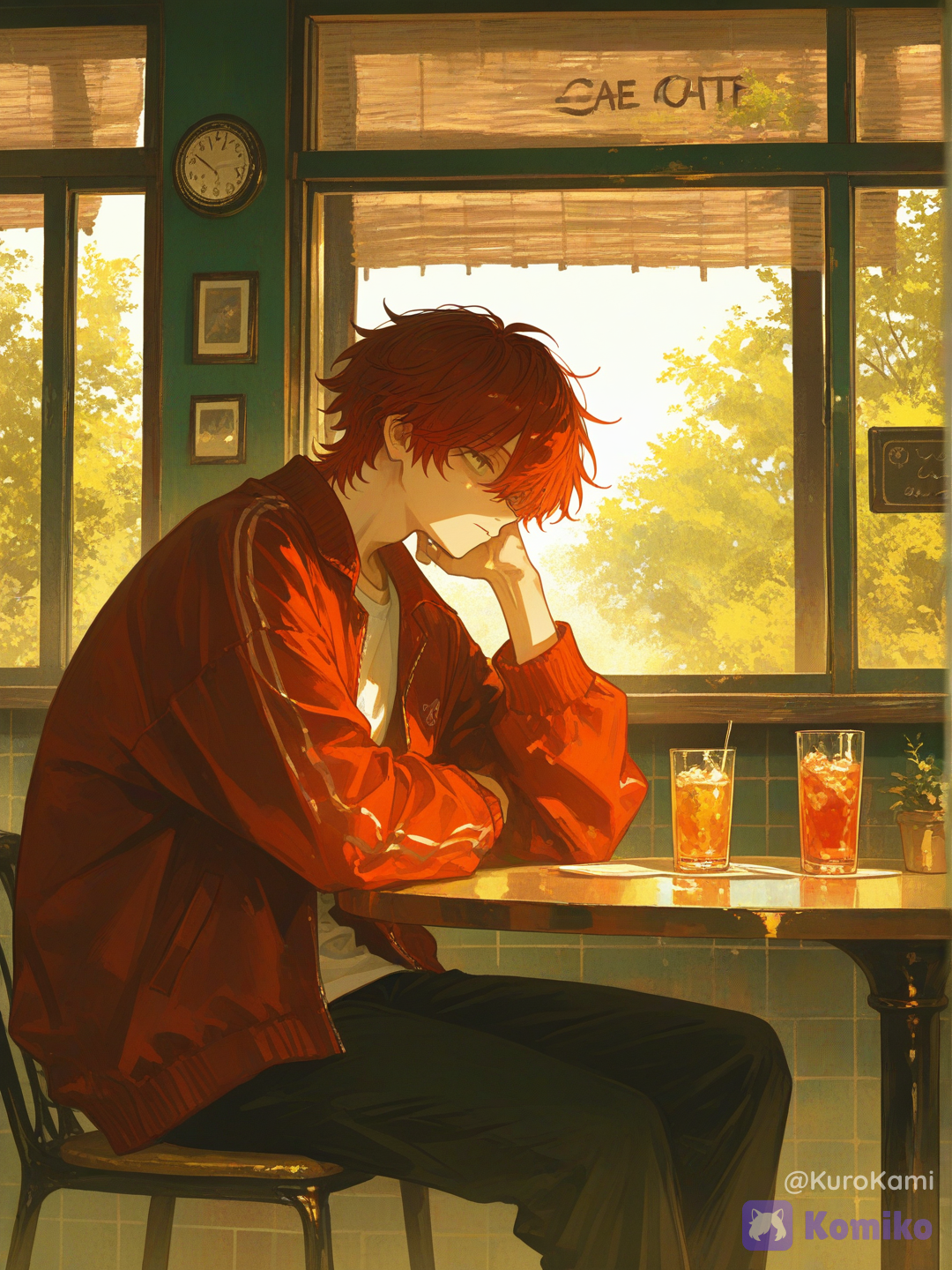 Waiting for your warmth.