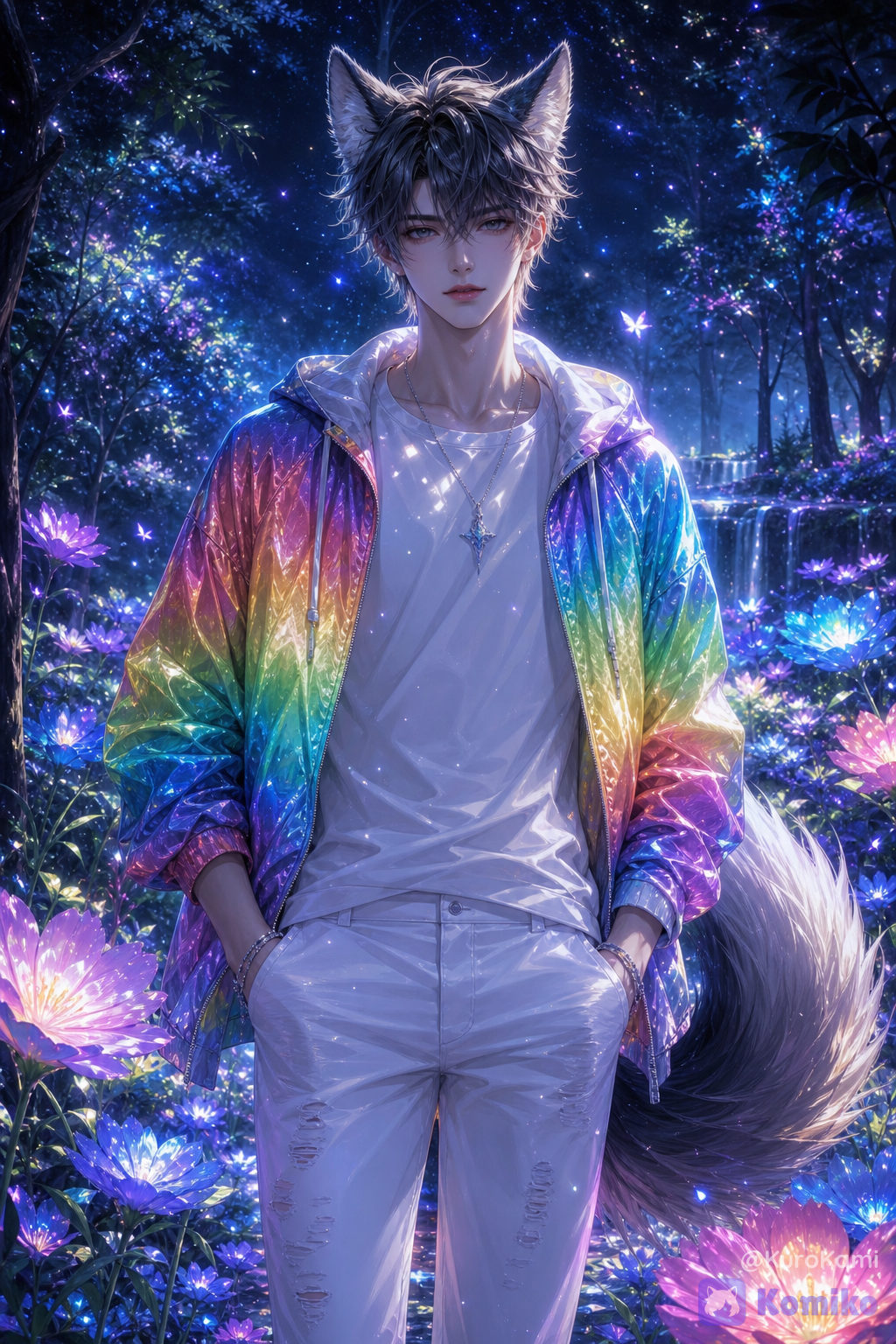 Rainbow Wolf.