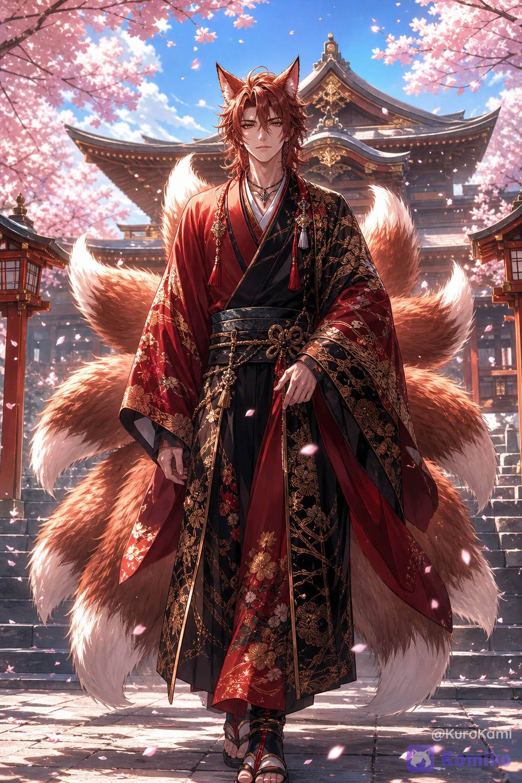 The Appearance of the Fox God.