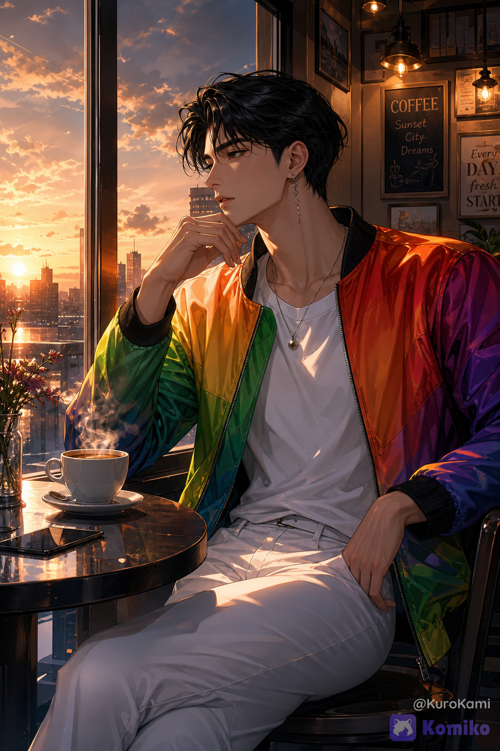Coffee time-out.