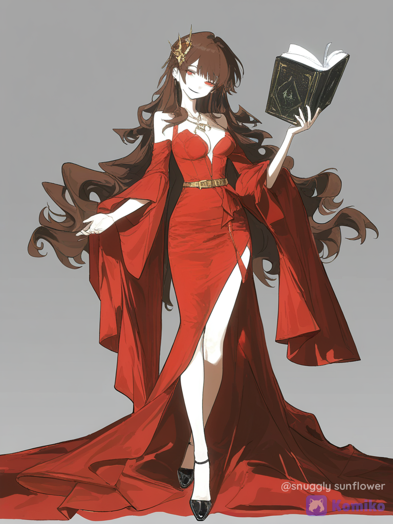 Crimson Book Witch ✨📖