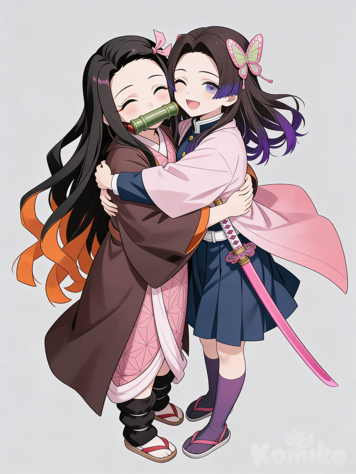 Nezuko and Sora