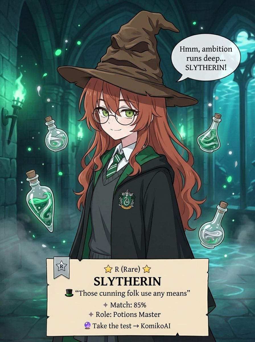Hogwarts house