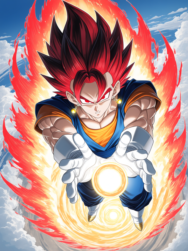 スーパーサイヤ人ゴッドベジット(Super Saiyan God Vegito)