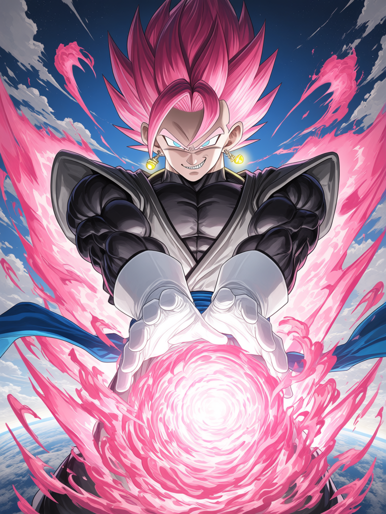 悪に堕ちたベジット(Vegeta who fell into evi)