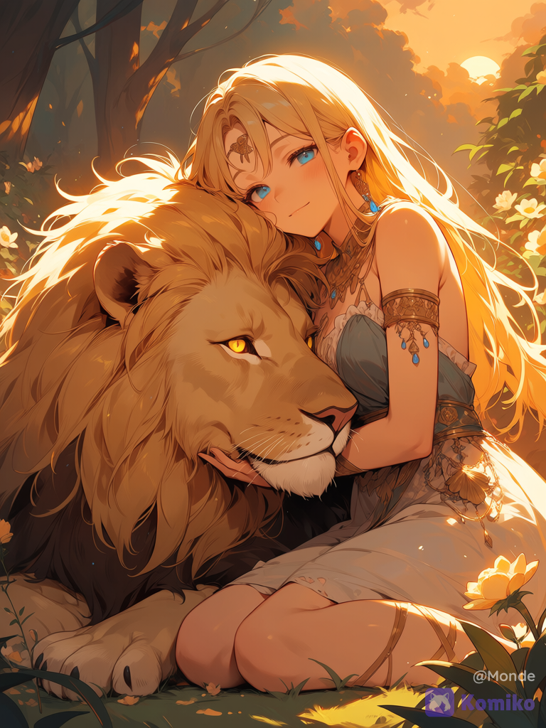 Mia et le lion