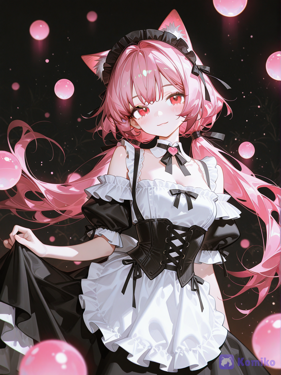 Maid cat XD