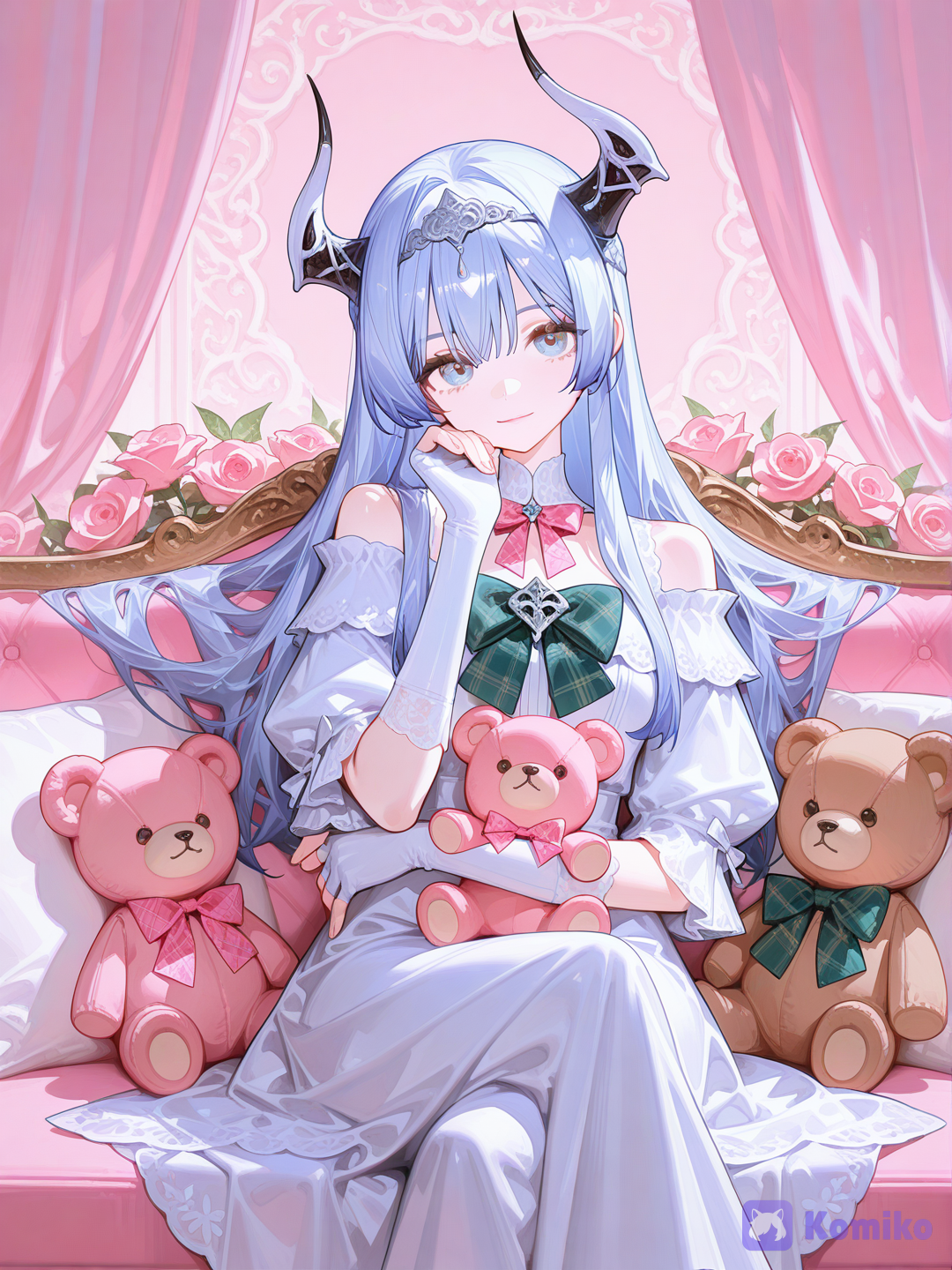 ....hm I accidently change her hair color