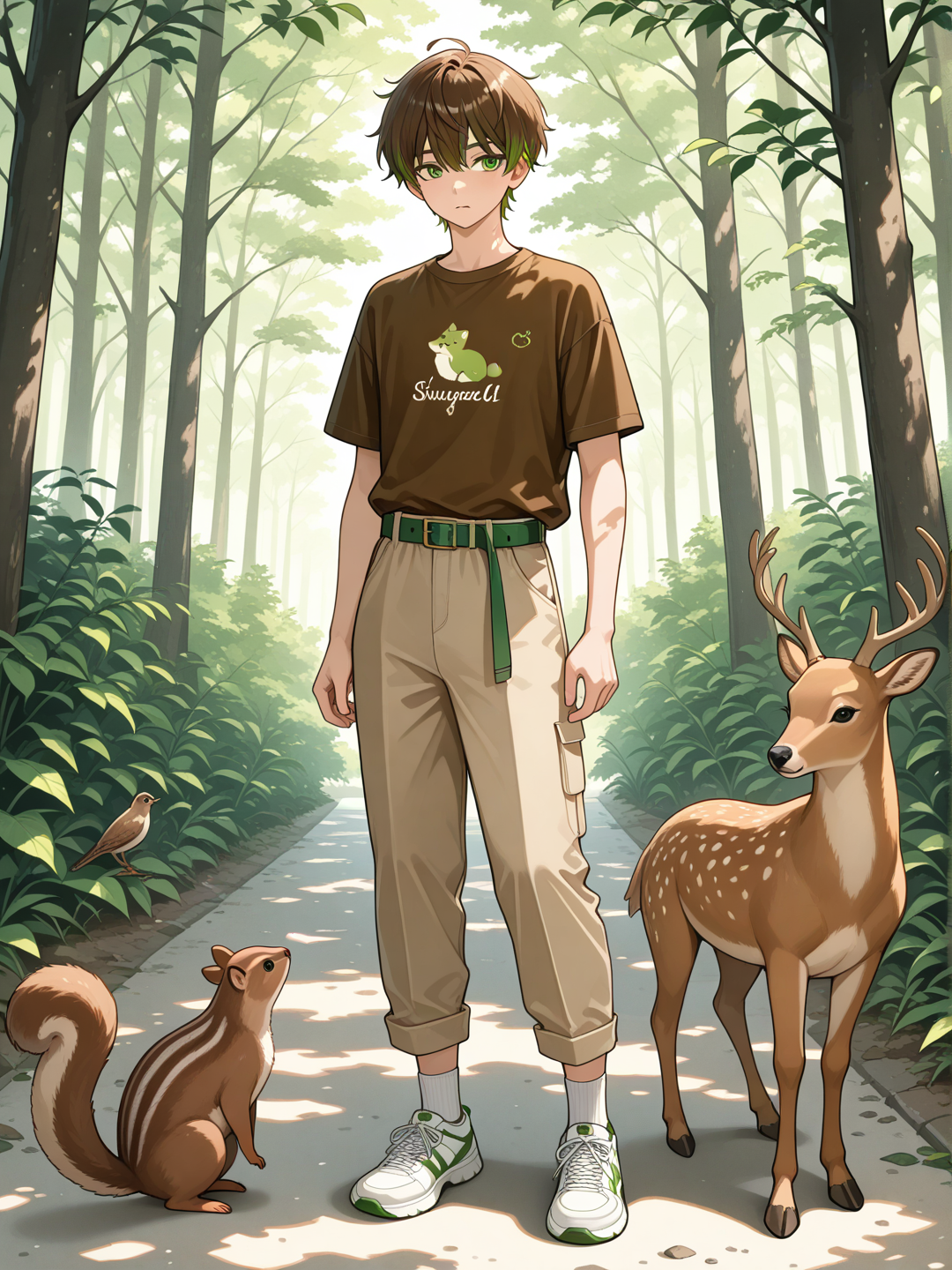 Leo in his Element