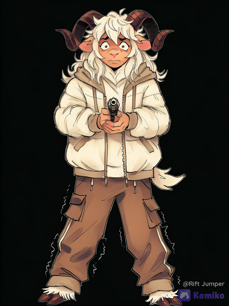 Moe, but with a firearm