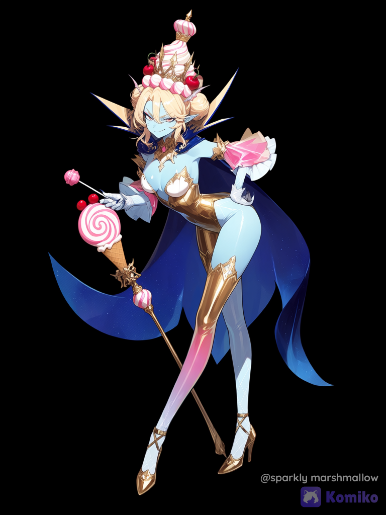 Ice queen candy girl all to gather