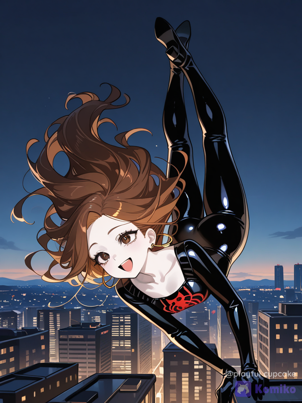 Chute rigolote dans la nuit 🌃✨