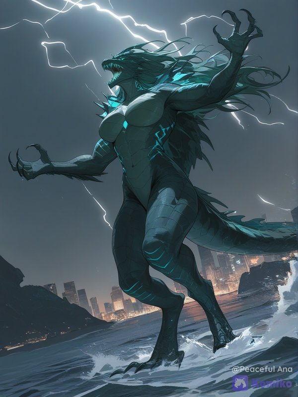 Yuna’s true form. 😨