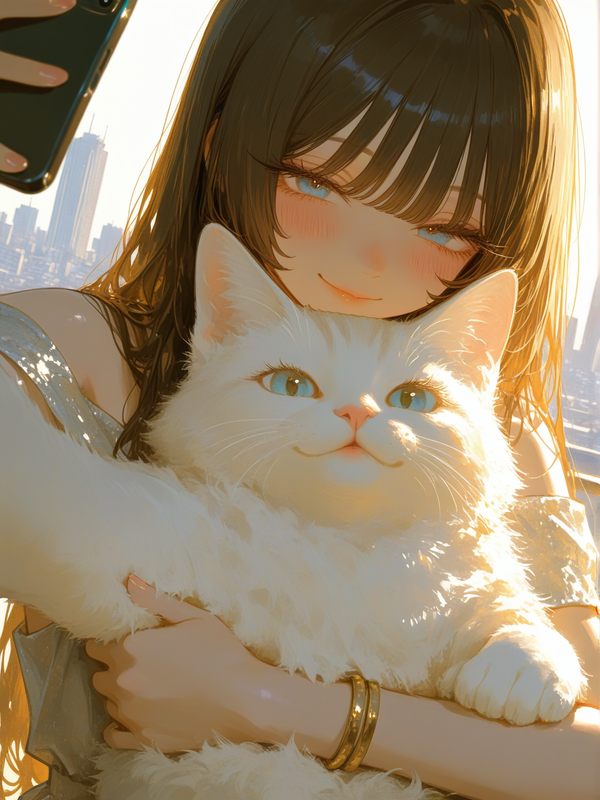Fluffy makes me happy 🥰