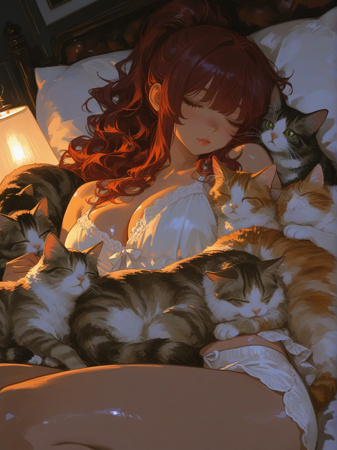 Who needs a blanket to sleep anyway? 💤