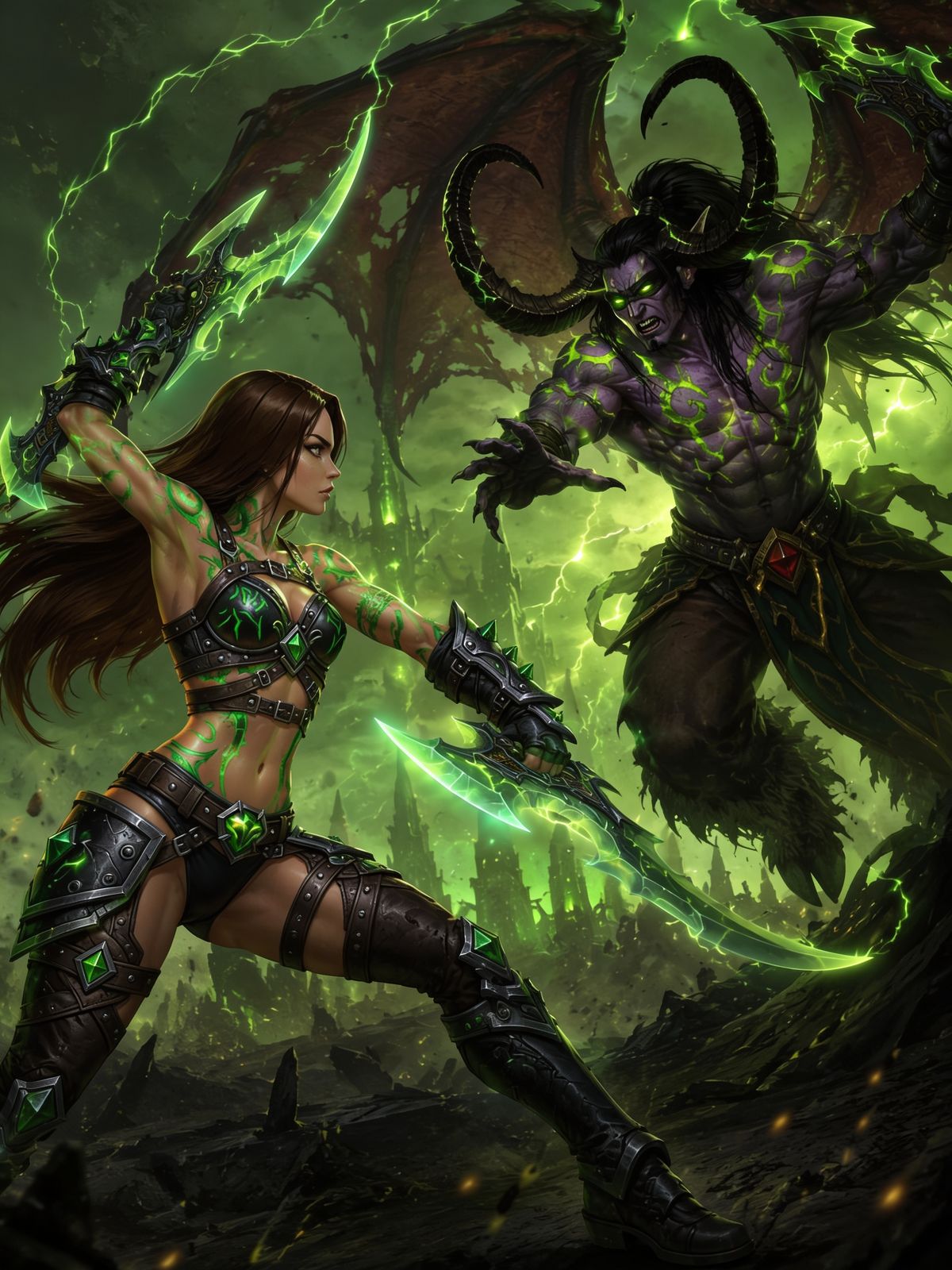 Andres summoned Illidan… so I’m summoning Kim B. ! 💚