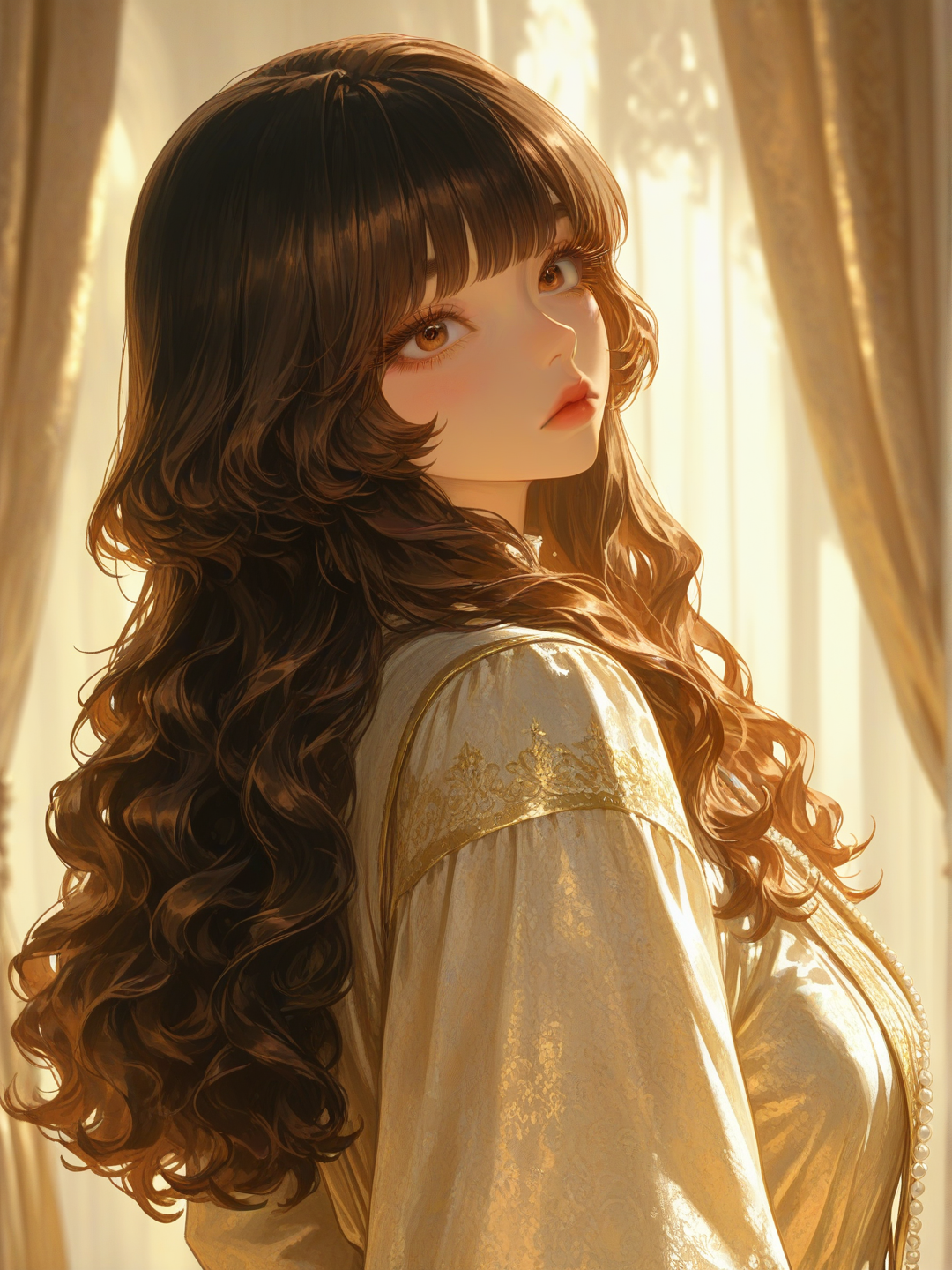 Meek Meek, noble courtesan of the royal court