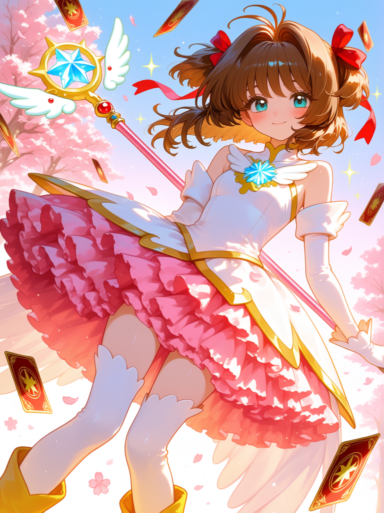 Justina, Guardian of the Cards! ✨🌸